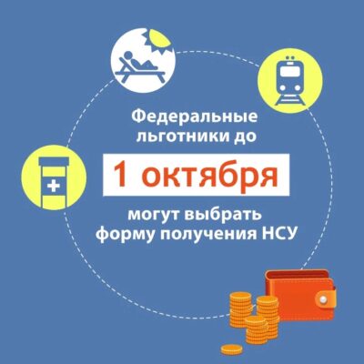 Набор социальных услуг для федеральных льготников